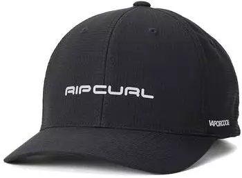 Rip Curl Vaporcool Aerotech Flexfit Cap - schwarz