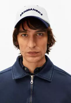 armedangels Yenaas Colorblock Cap aus Bio-Baumwolle (30008452000002) oatmilk-tinted navy