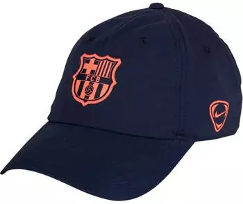 Nike FC Barcelona Total 90 Club Cap 2025/26 (IF1516-410) midnight navy/bright mango