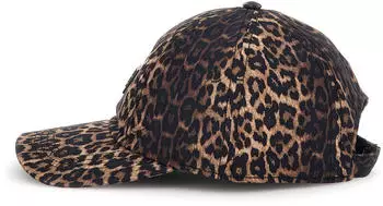 Guess Printed Leopard Baseball Hat (AW5501COT01) mittelbraun