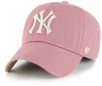 47 Brand New York Yankees Clean Up Cap / Strapback Cap pink