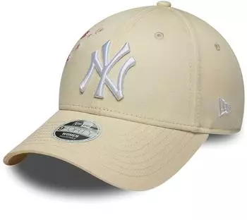 New Era MVP Curved Visor Snapback Cap (60856330) cremewei&szlig;