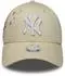 New Era MVP Curved Visor Snapback Cap (60856330) cremeweiß