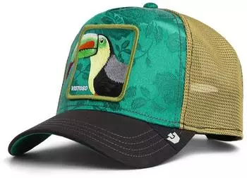 Goorin Bros. Belize Toucan Trucker Cap (101-2685-VOI01) beige-gr&uuml;n