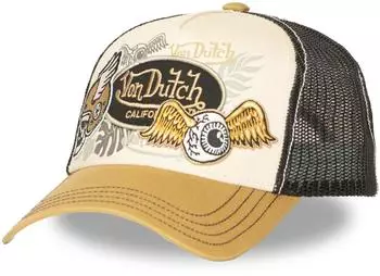 Von Dutch Trucker Cap Patches15 khaki/schwarz