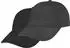 Normani Baumwoll Unisex Baseballkappe (2er Set) schwarz/anthrazit
