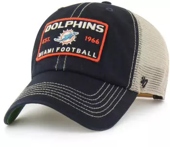 47 Brand Wabash Trucker Cap (F-WABSH17LAP-VB) schwarz
