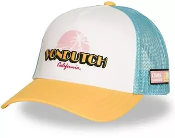 Von Dutch Trucker Cap Surf (VD/1/CT/SURF/12) white/yellow