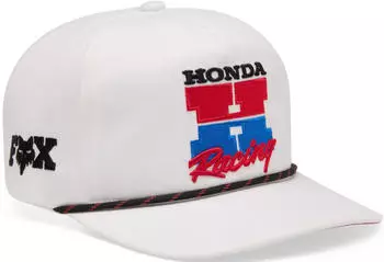 Fox Honda Snapback Cap off white