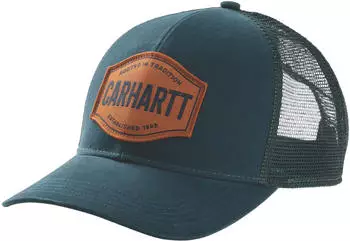 Carhartt Oakland Rooted in Traditions Kappe petrol/orange