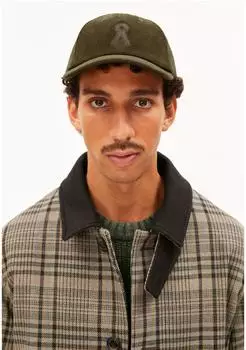 armedangels YENAAS COLORBLOCK Trucker Cap dark earth