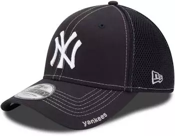 New Era 39Thirty MLB Neo OTC Yankees Cap Curved Brim dunkelblau