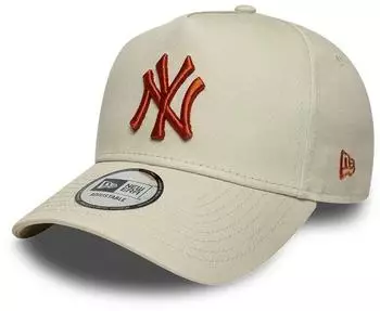 New Era League Essential E-Frame New York Yankees Cap (60915943) hellbeige
