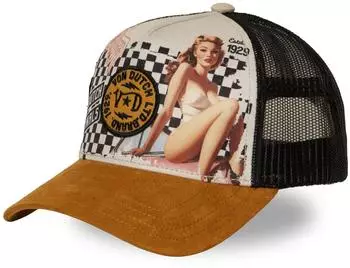 Von Dutch Originals Trucker Cap SUBLAMATION PINUP ROAD mischfarben
