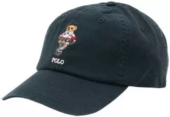 Polo Ralph Lauren Besticktes Baseball Cap (100102621) hellbraun/rot/schwarz/weiß