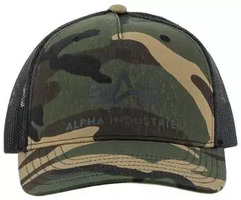Alpha Industries Basic Trucker Cap Camo (186902C) wdl camo 65
