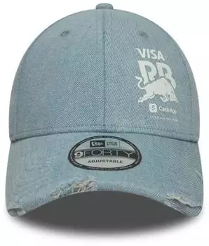 New Era 9Forty Strapback Cap VISA Racing Bulls Denim (60897821) blau