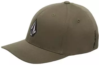 Volcom Full Stone Hthr XFit Cap-Flexfit (D5512620-ETH) earth