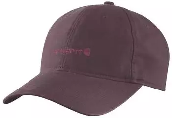 Carhartt Canvas Embroidered Graphic Cap (106810) weinrot
