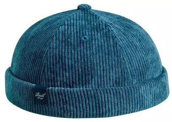 Reell Jeans Docker Cap Cord slate blue