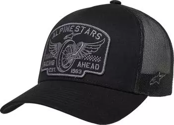 Alpinestars Heritage Patch Trucker Cap schwarz/grau