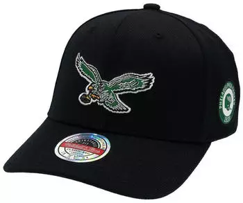 Mitchell & Ness Stretch Snapback Classic Red Cap (MNHC20301-PEA) schwarz