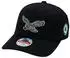 Mitchell & Ness Stretch Snapback Classic Red Cap (MNHC20301-PEA) schwarz