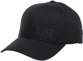 Emporio Armani Train Logo Series Embroidered Baseballkappe (AF11989) schwarz