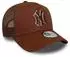New Era 9FORTY Metallic Outline NY Yankees MLB Baseball Cap (60915785) braun