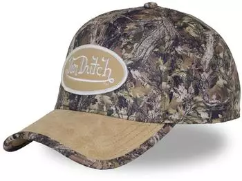 Von Dutch REKA Baseball Cap (VD/1/CB/REKA/03TU) grün/beige/khaki/braun