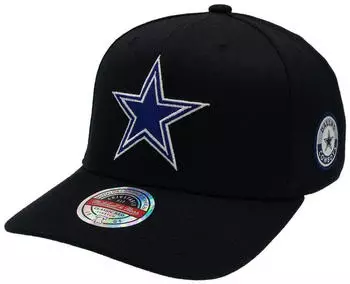 Mitchell & Ness Stretch Snapback Classic Cap (MNHC20301-DCO) rot/schwarz