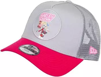 New Era Harley Quinn DC Comics Trucker Snapback Cap (60284805) grau