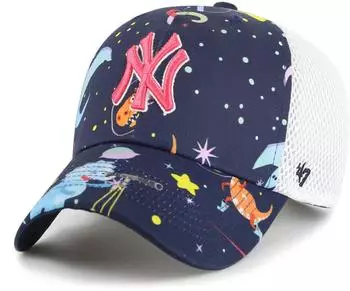 47 Brand Trucker Cap SPACE DINO New York Yankees (B-SDINO17GWS-NY-KIDS)