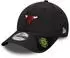 New Era 9Forty Strapback Cap MIDI Chicago Bulls (60771880) schwarz