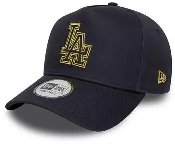 New Era Trucker Cap Snapback verstellbar blau dodgers metallic outline