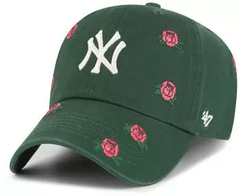 47 Brand Clean Up New York Yankees Strapback Cap (B-SCTRC17GWS-DG) kelly green