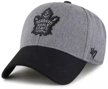 47 Brand Snapback Captain Cap NANTASKET Pittsburgh Penguins (H-GRNIT18ETP-CC) charcoal