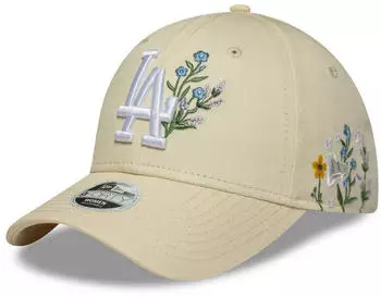 New Era 9Forty FLORAL Los Angeles Dodgers Cap (NE60667487) beige