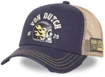 Von Dutch Trucker-Kappe, verstellbar (143179588) darknavy/beige