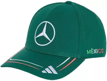 Adidas Mercedes-AMG Petronas Formula 1 Team Mexico City Pilotenm&uuml;tze (KS3937) collegiate green
