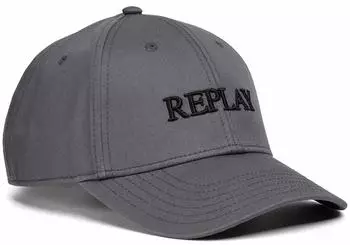 Replay Unisex Cap aus Baumwolle (AX4161.002.A0113) grey