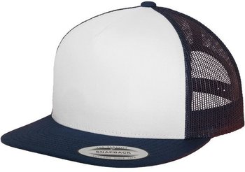 Flexfit 6006W Classic Trucker with White Front Panel navy/white/navy