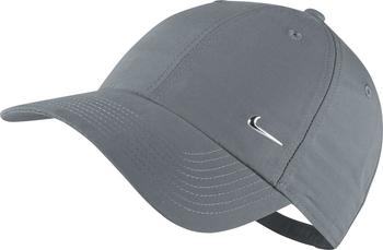 Nike Metal Swoosh Logo Cap white/metallic silver