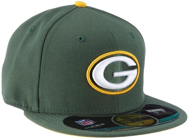 New Era Green Bay Packers Authentic Performance On-Field 59FIFTY green