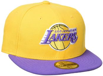New Era Los Angeles Lakers NBA Basic 59FIFTY yellow/purple