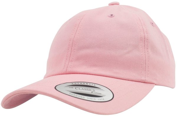 Flexfit 6245CM Low Profile Cotton Twill Dad Hat pink