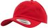 Flexfit 6245CM Low Profile Cotton Twill Dad Hat cranberry