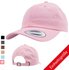 Flexfit 6245CM Low Profile Cotton Twill Dad Hat cranberry