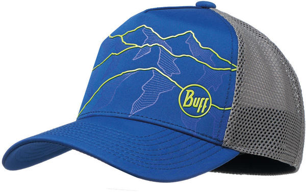 Buff Trucker Tech Cap solid cape blue