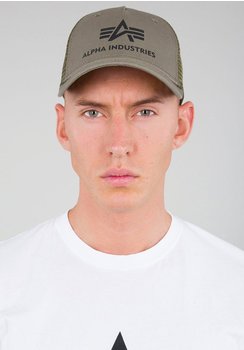 Alpha Industries Basic Trucker Cap dark green